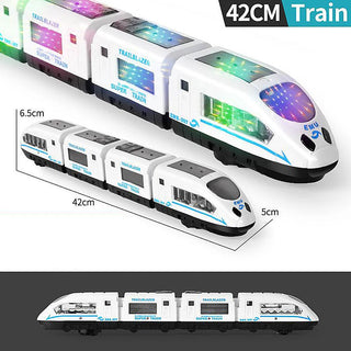 TurboTrack – Interactive Electric Bullet Train Adventure Toy