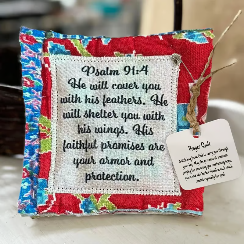 BlessingWrap - Cross Prayer Quilt