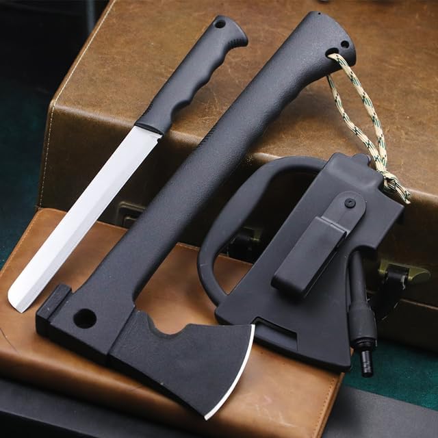 IronWolf - Tactical Outdoor Axe with Accessories