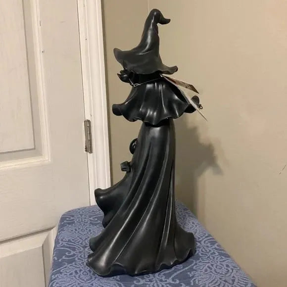 Enchanted Witch Resin LED Lantern marnetic