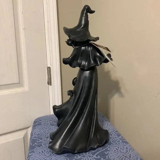 Enchanted Witch Resin LED Lantern marnetic