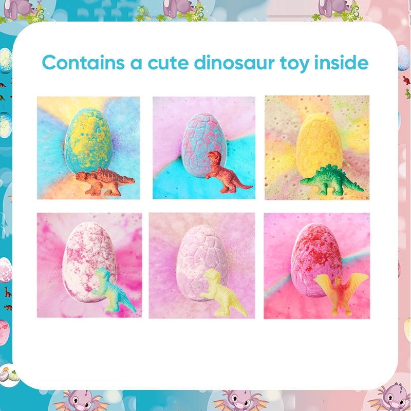 SplashJoy – Surprise Dino Bath Fizzers