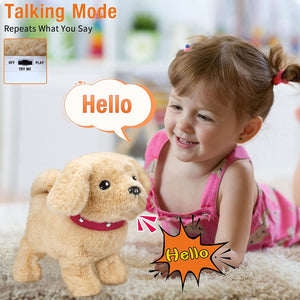 FurryFun - Interactive Plush Puppy Toy