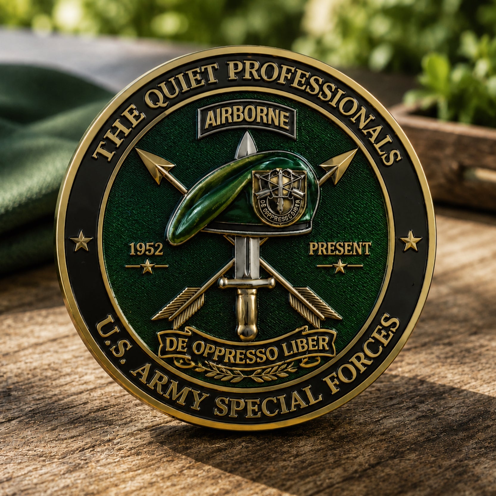 🗡️U.S. Army Special Forces Commemorative Coin（Gift box included）