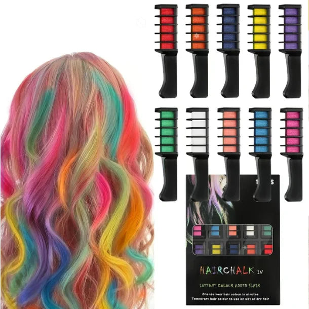 🔥Last Day Promotion 49% OFF - Hair Dye Comb🌈10 PCS