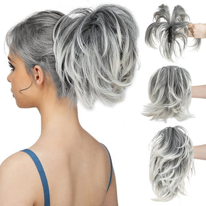 SilkSnap – Lightweight Synthetic Claw Clip for Chic Hairstyles