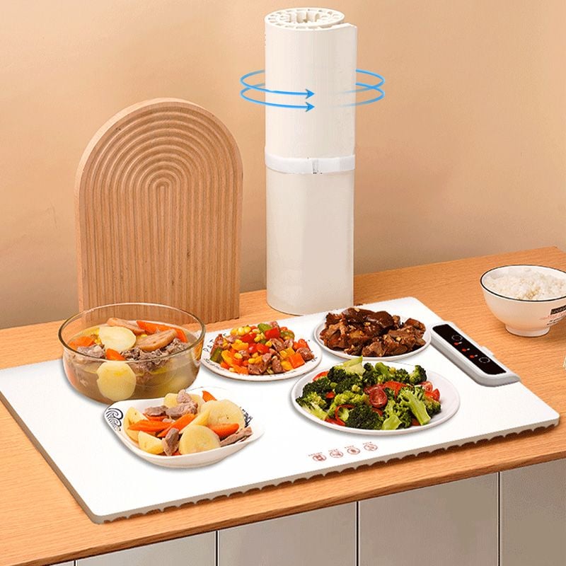 Foldable Silicone Fast Heating Food Electric Warming Tray marnetic