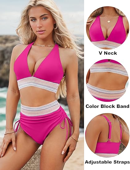 GlowSuit  – Tummy Slimming High Waist Bikini