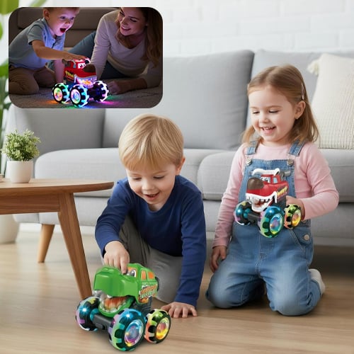 GlowRampage - Big Foot Monster Car – Roll Fast, Shine Bright