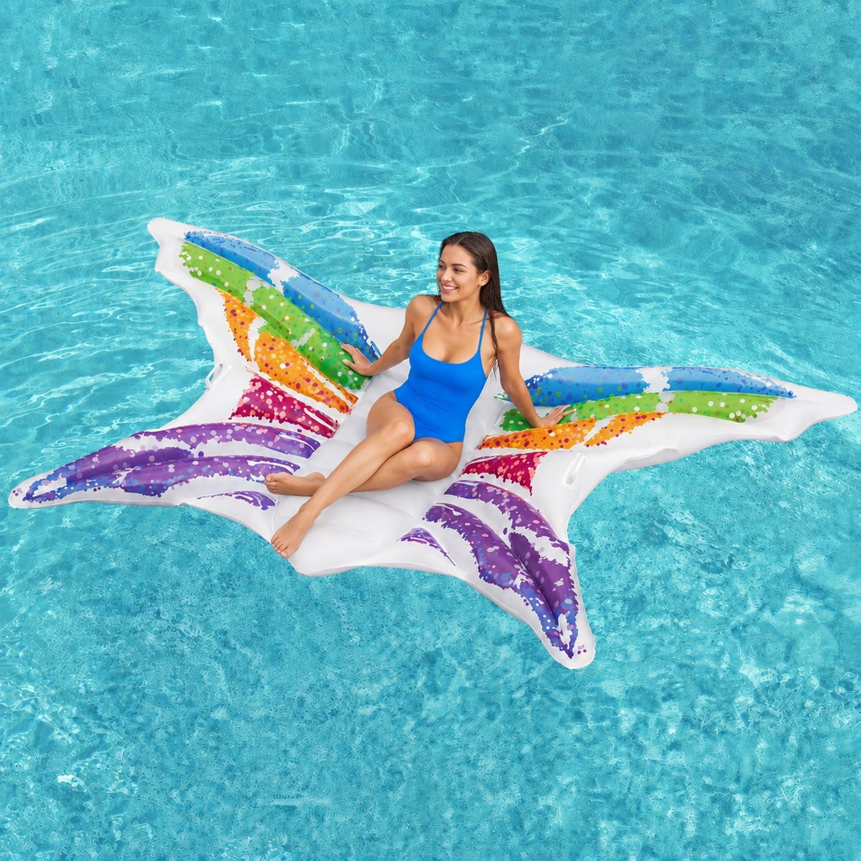 SplashAura – Giant Butterfly Pool Lounger