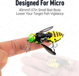 StrikeBug – Bionic Wasp Topwater Fishing Lure