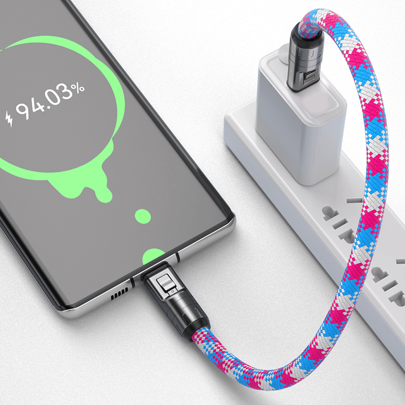 ChargeBand - Wearable 240W Fast-Charge Cable