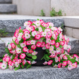 FloraVista  - Vibrant Artificial Hanging Plants Flowers Basket