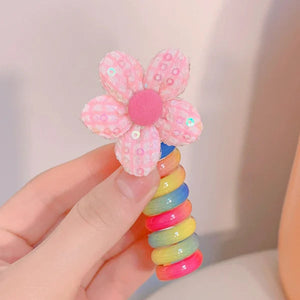 Little Princess Phone Cord Hair Ties marnetic