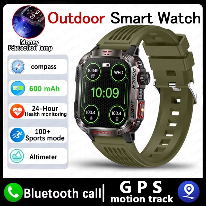 VanguardX - Outdoor Military Smart Watch – Power Meets Precision