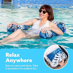 SlooshBreeze – Inflatable Pool Chair Hammock