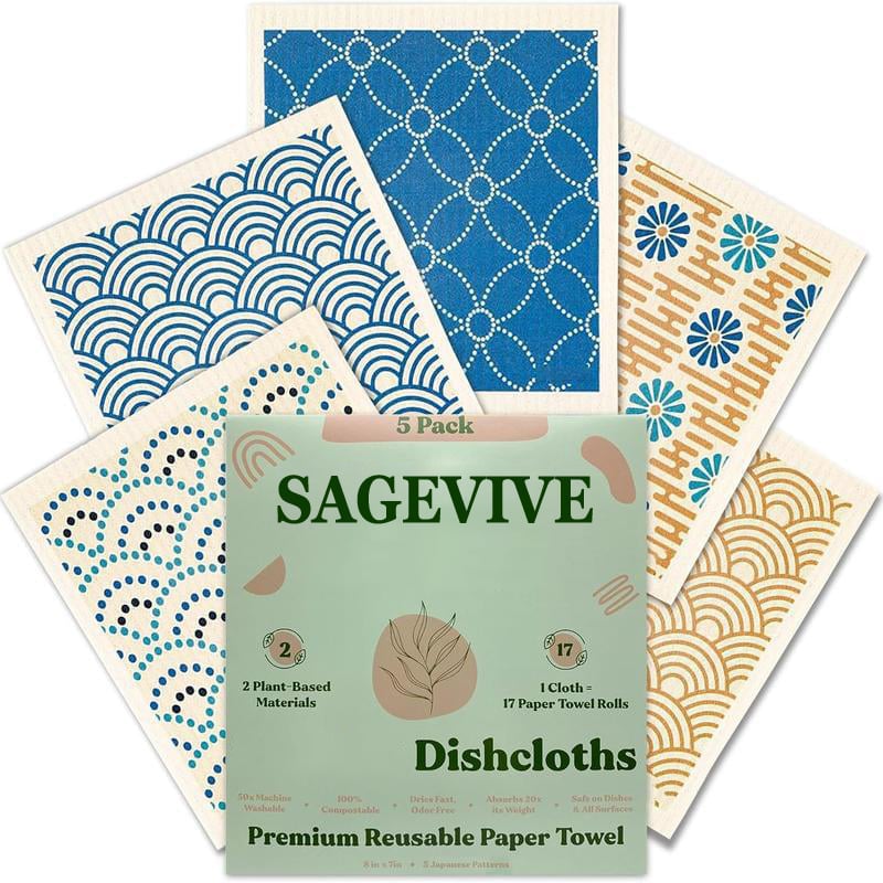 EcoSuds - Ultra Absorbent & Eco-Friendly Cleaning Cloths