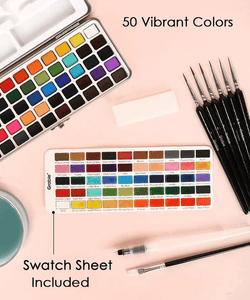 AquaMaster – Premium Watercolor Set for Artists