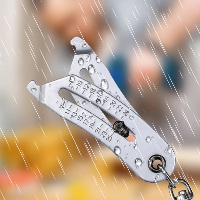 ThreadMate – Compact Thread Size Measuring Keychain