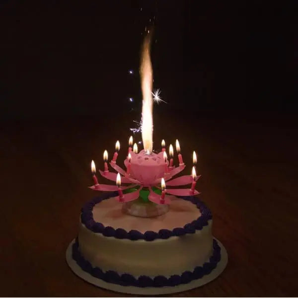 Musical Magic Birthday Candle marnetic