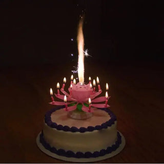 Musical Magic Birthday Candle marnetic