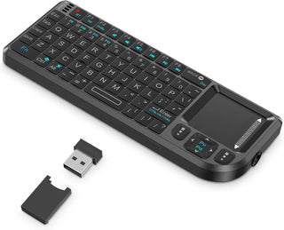 KeyNova – Compact Wireless Backlit Touchpad Keyboard