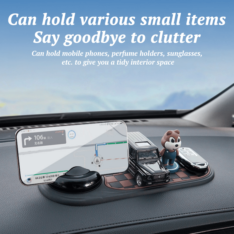 DriveGuard – Multifunction Car Mat with Phone Holder