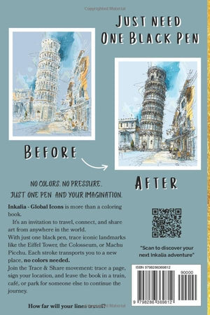 TraceBloom – Relaxing Ink Coloring Book