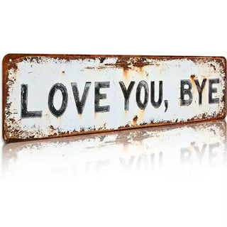 HeartFarewell – Vintage Metal Wall Sign