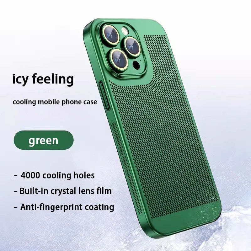 Electroplating PC Heat Dissipation Phone Case（Back Case）