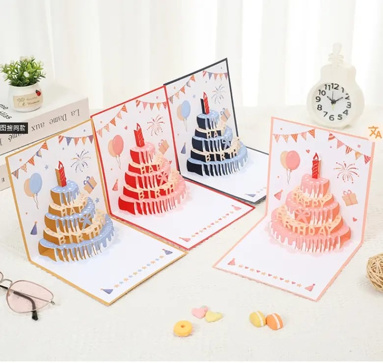 MagicMelody - Light & Music Birthday Greeting Card