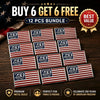 LibertyMark – 250th Anniversary Metal Flag Emblem