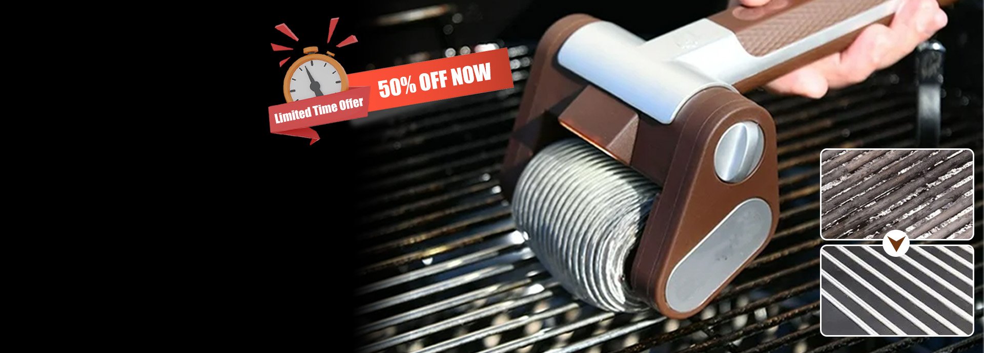 VistaBlast – Pro-Series Stainless Steel Grill Cleaner