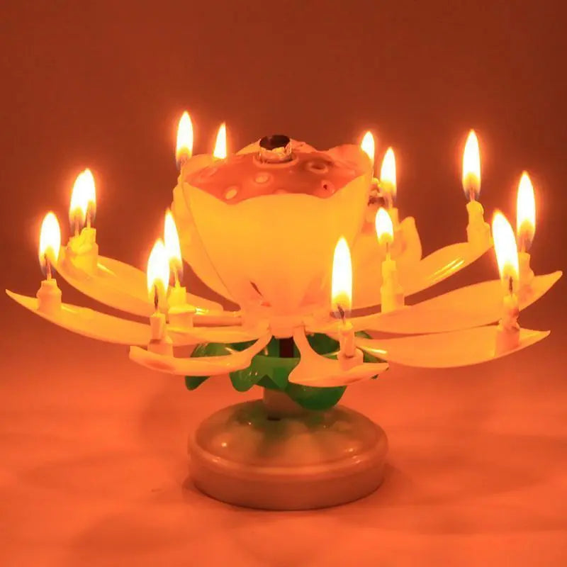 Musical Magic Birthday Candle marnetic