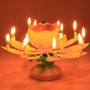 Musical Magic Birthday Candle marnetic