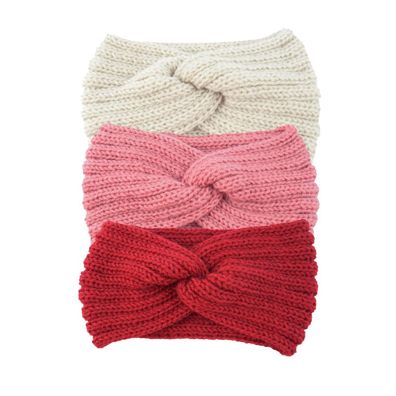 ElegantKnit - 3-Pack Cozy Turban Headbands