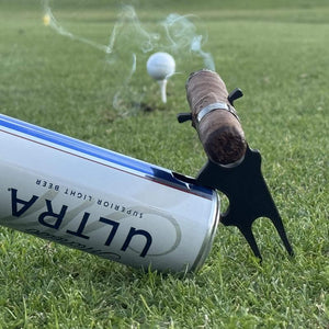 FairwayFlame – Multi Function Golf Cigar Holder Tool