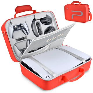 ConsoleShield - Premium PS5 Carrying Case with Custom Compartments