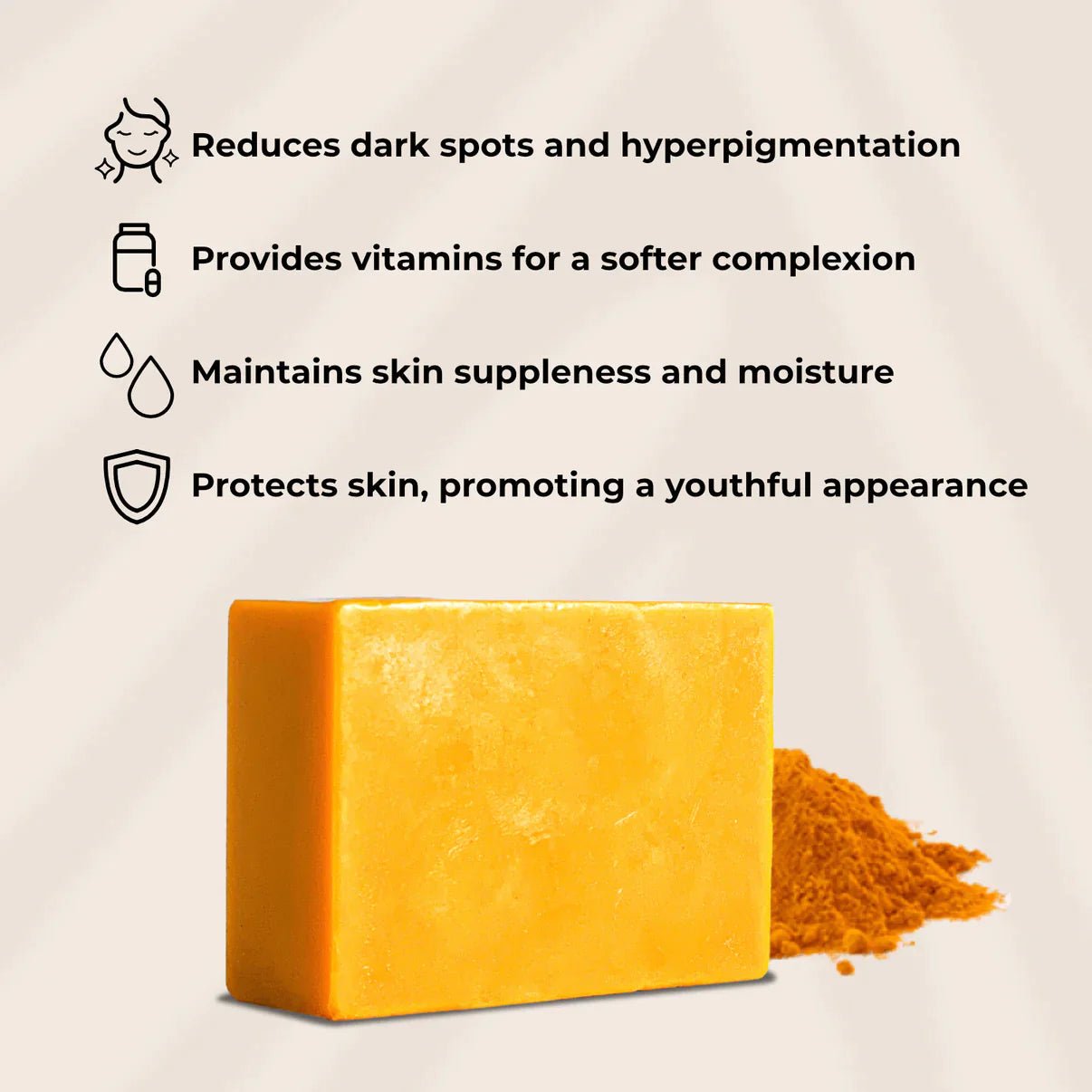 GoldenBloom | Turmeric Skin Brightening & Nourishing Soap