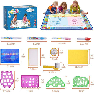 Mess-Free Water Doodle Mat - Creative Mat for Kids marnetic