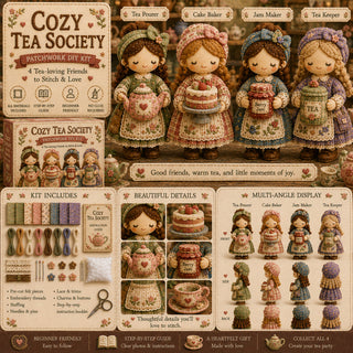 StitchTales – Patchwork Doll Sewing Kit