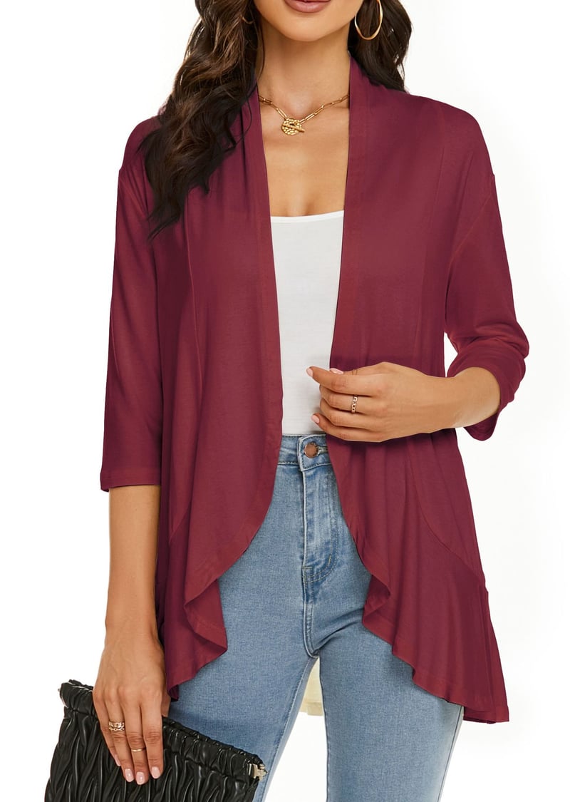 Velina - All-Season Open Cardigan | Light, Feminine & Flattering