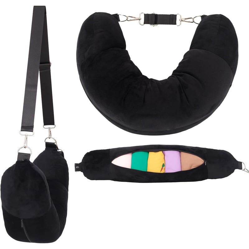 PackPillow - Clothes-Holding Neck Cushion