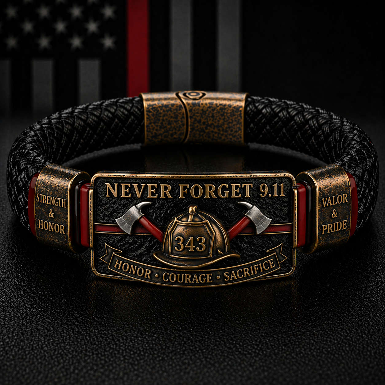 🏆Last Day Promo: 49% OFF - For Those Who Run In – Firefighter Bracelet -✈️ BUY 2 FREE SHIPPING