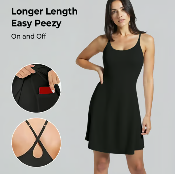 FlexiForm – Backless Active Tummy Control Dress