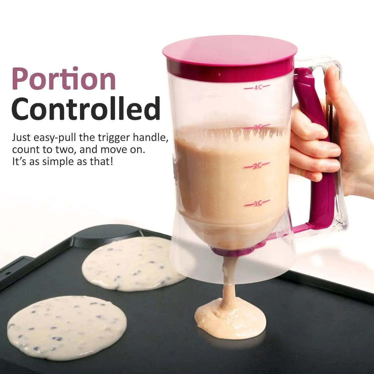 Pancake Batter Dispenser marnetic