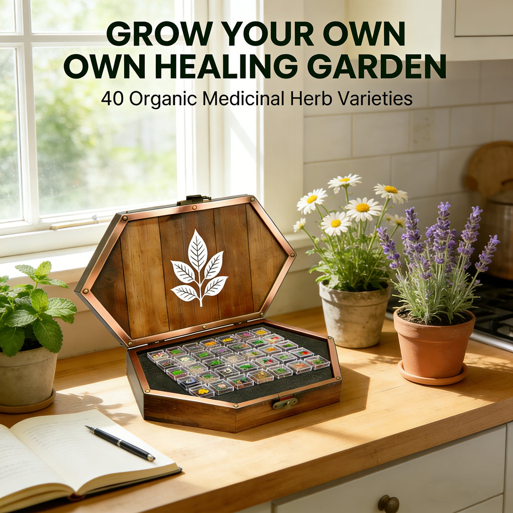 Herbal Wisdom - Vintage Seed Chest Collection