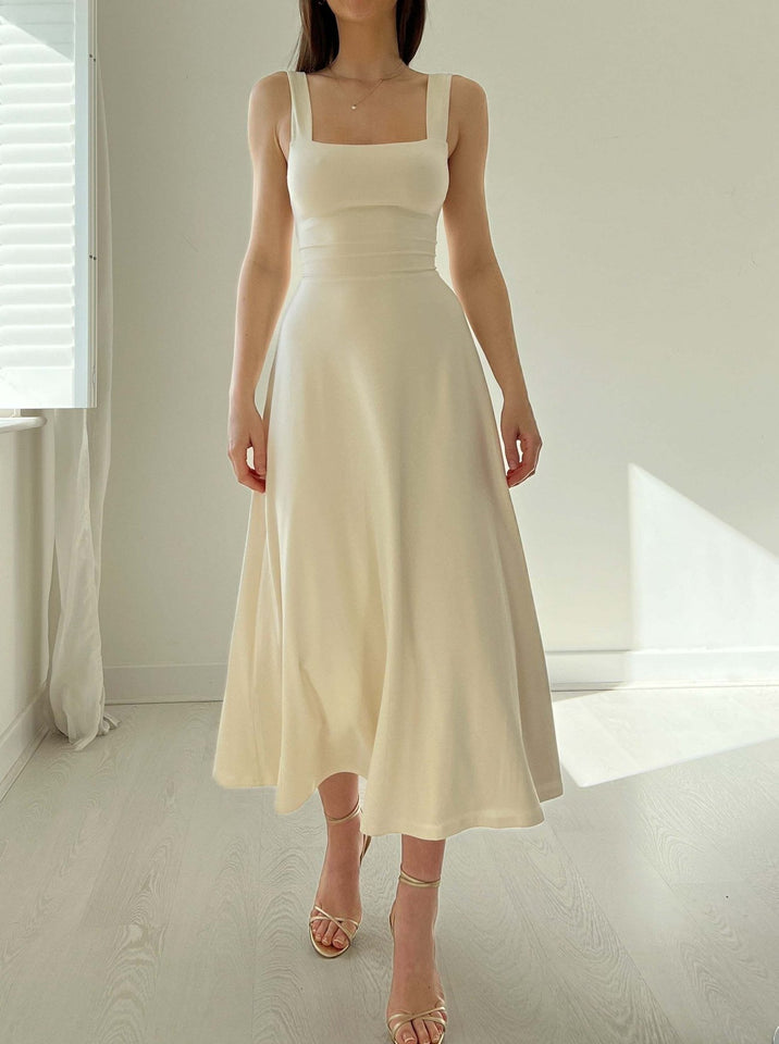 Fiora - Flattering High Waist Dress