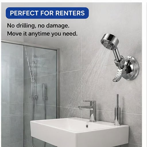 ShowerGrip – Universal Suction Shower Holder