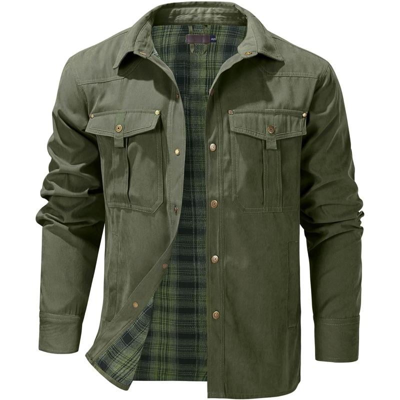 TimberRidge - Cozy Plaid Cold-Weather Jacket